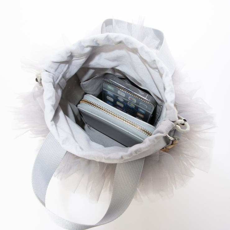 カカトゥ kakatoo / チュールフリンジミニ2wayカゴバッグ | UNBILLION | 詳細画像21 