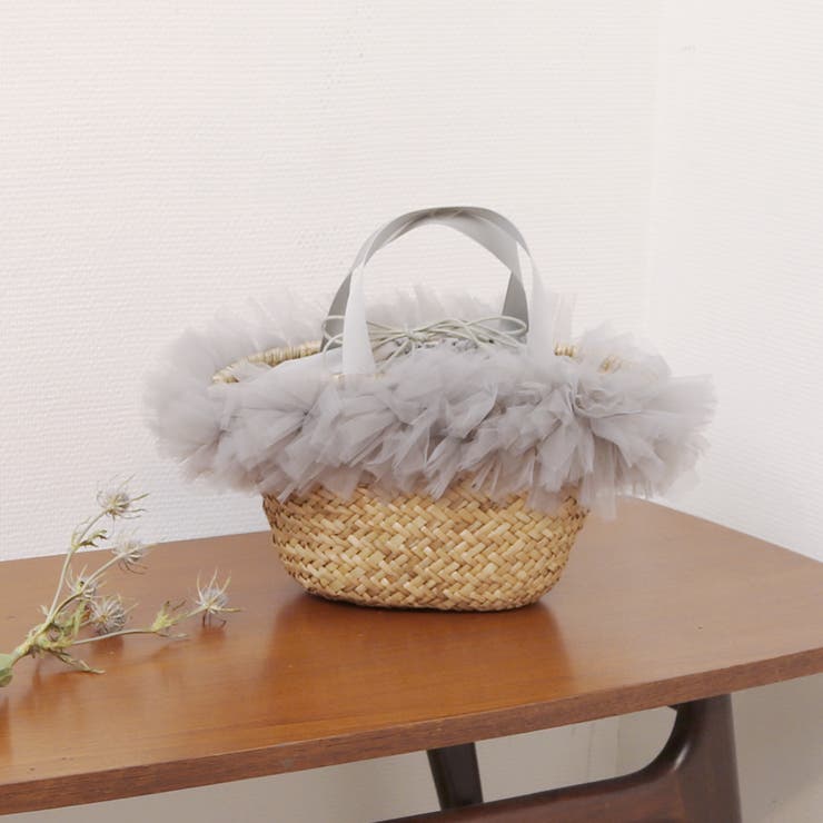 カカトゥ kakatoo / チュールフリンジカゴバッグ | UNBILLION | 詳細画像2 