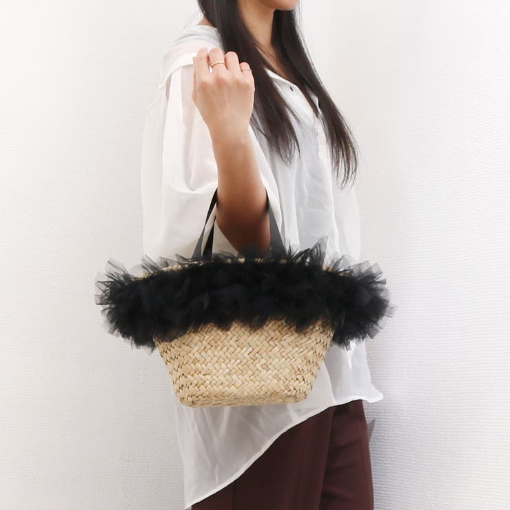 カカトゥ kakatoo / チュールフリンジカゴバッグ | UNBILLION | 詳細画像22 