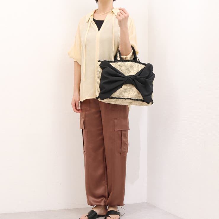 カカトゥ kakatoo / リボンスクエアクロッシェバッグ | UNBILLION | 詳細画像10 