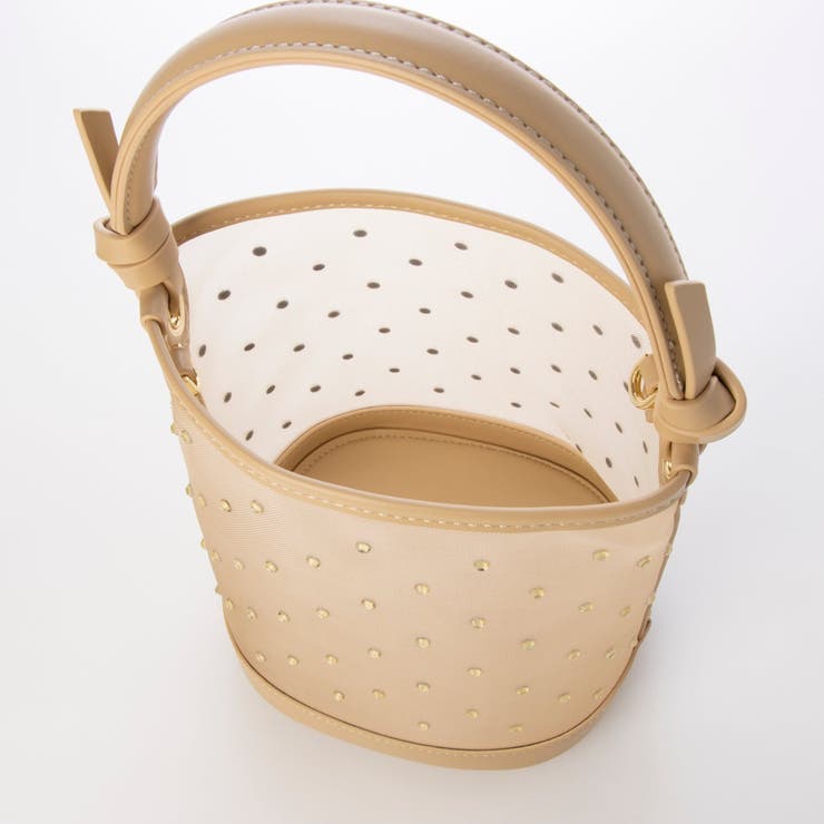 カカトゥ kakatoo / チュール×ビジュー風2wayバケツバッグ | UNBILLION | 詳細画像13 