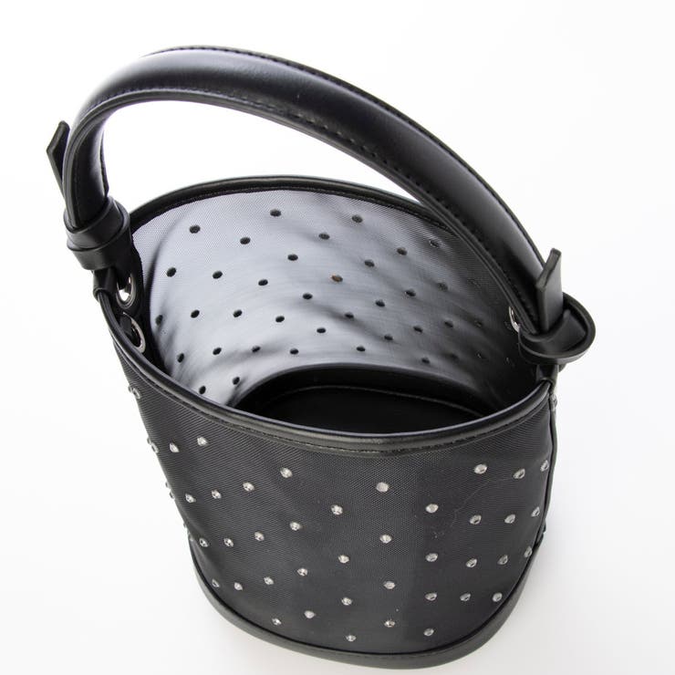 カカトゥ kakatoo / チュール×ビジュー風2wayバケツバッグ | UNBILLION | 詳細画像23 
