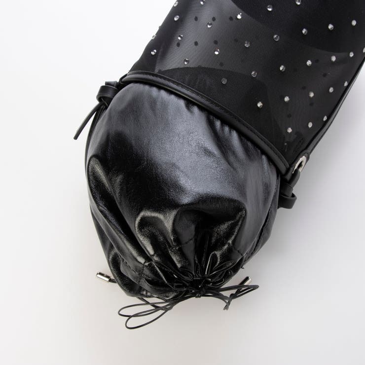 カカトゥ kakatoo / チュール×ビジュー風2wayバケツバッグ | UNBILLION | 詳細画像24 