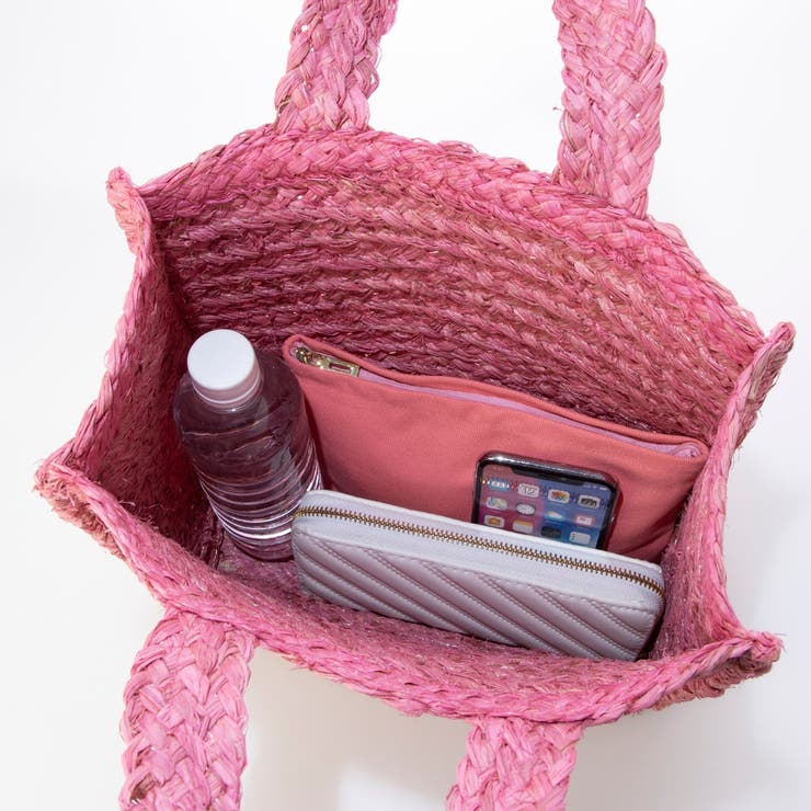 カカトゥ kakatoo / ラフィアスクエアトートバッグ | UNBILLION | 詳細画像16 