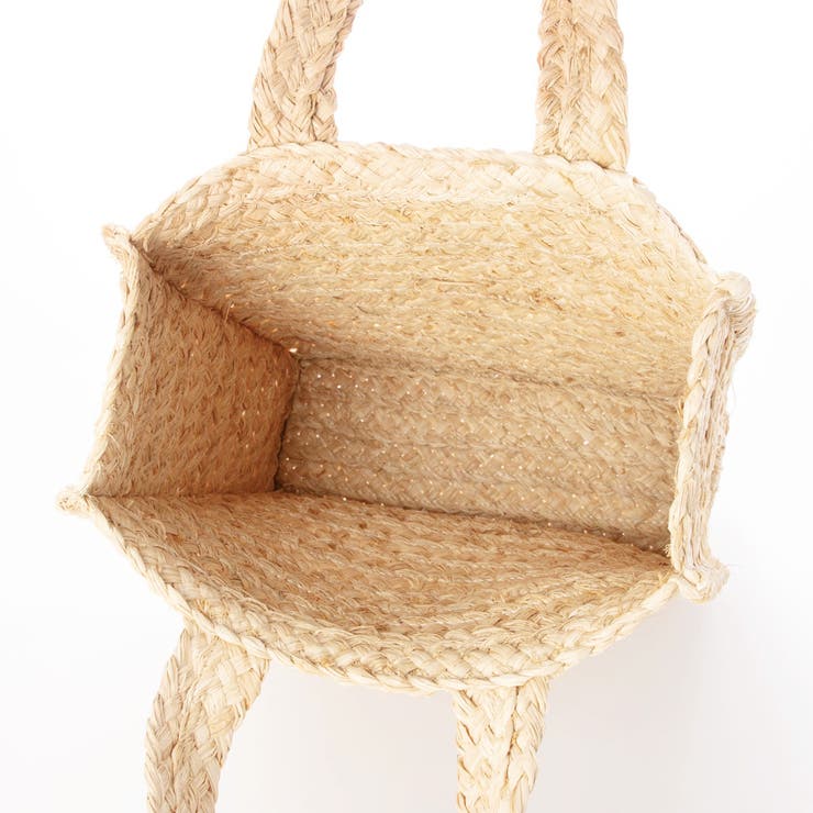 カカトゥ kakatoo / ラフィアスクエアトートバッグ | UNBILLION | 詳細画像4 