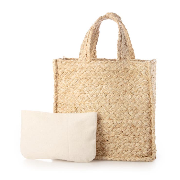 カカトゥ kakatoo / ラフィアスクエアトートバッグ | UNBILLION | 詳細画像6 