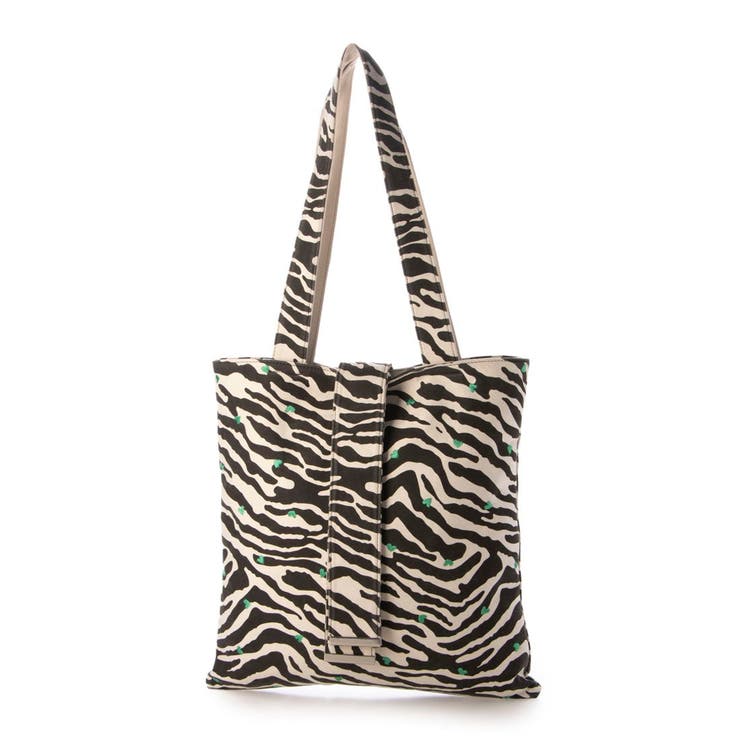 ゼブラ | カカトゥ kakatoo / ハートエンブロイダリートート | UNBILLION