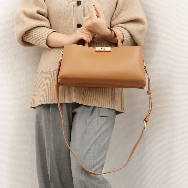 カカトゥ kakatoo / ヒネリ金具横長2wayショルダー | UNBILLION | 詳細画像4 