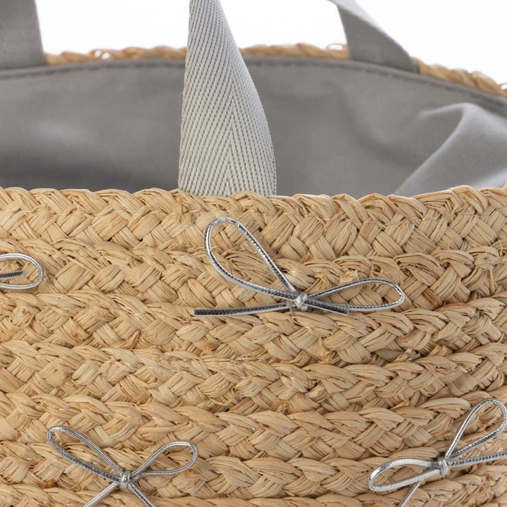 カカトゥ kakatoo / ラフィアブレードリボンバッグ カゴバッグ | UNBILLION | 詳細画像11 