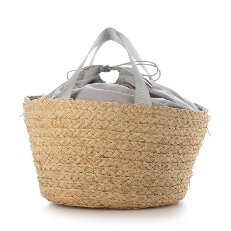 カカトゥ kakatoo / ラフィアブレードリボンバッグ カゴバッグ | UNBILLION | 詳細画像7 