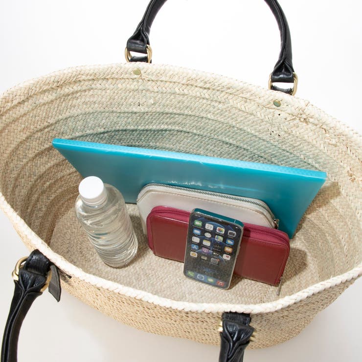 ペルケ perche / 牛革付属椰子かごマルシェバッグ | UNBILLION | 詳細画像8 