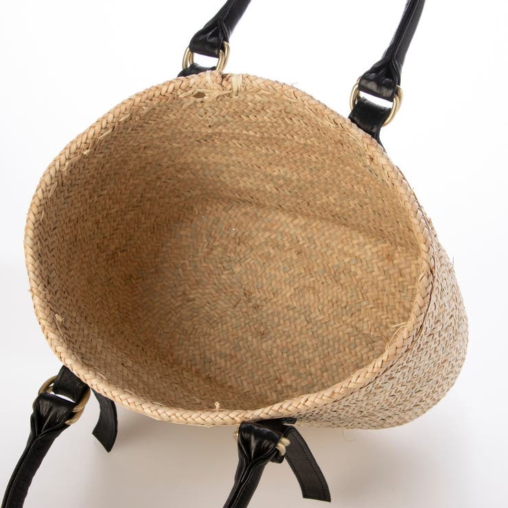 ペルケ perche / 牛革付属椰子かごマルシェバッグS | UNBILLION | 詳細画像7 