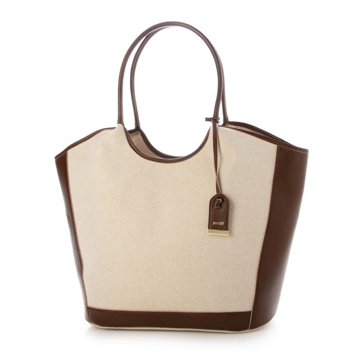 ペルケ perche / キャンバス・牛革トリミングトート | UNBILLION | 詳細画像10 