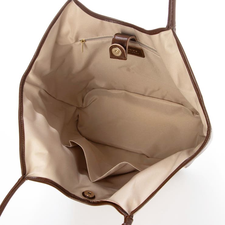 ペルケ perche / キャンバス・牛革トリミングトート | UNBILLION | 詳細画像13 