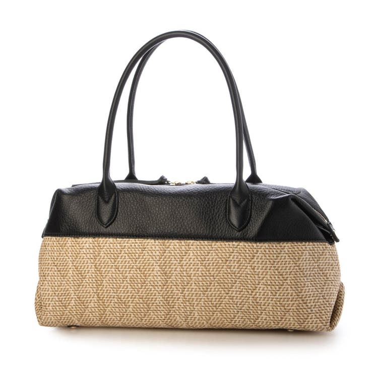 ペルケ perche / 雑材風×牛革付属横長ボストン | UNBILLION | 詳細画像9 