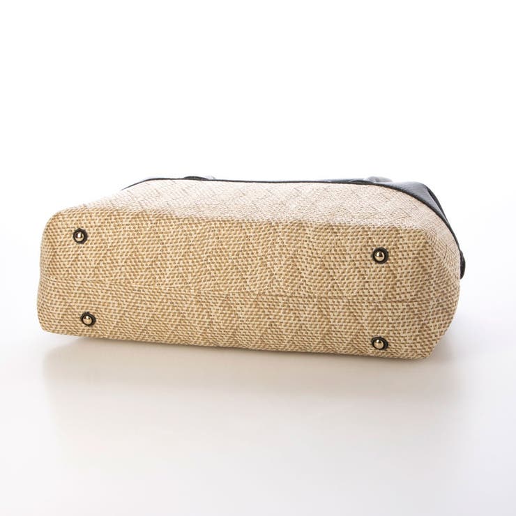 ペルケ perche / 雑材風×牛革付属横長ボストン | UNBILLION | 詳細画像11 