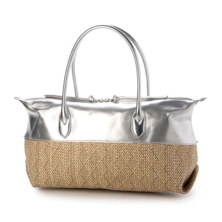 ペルケ perche / 雑材風×牛革付属横長ボストン | UNBILLION | 詳細画像4 