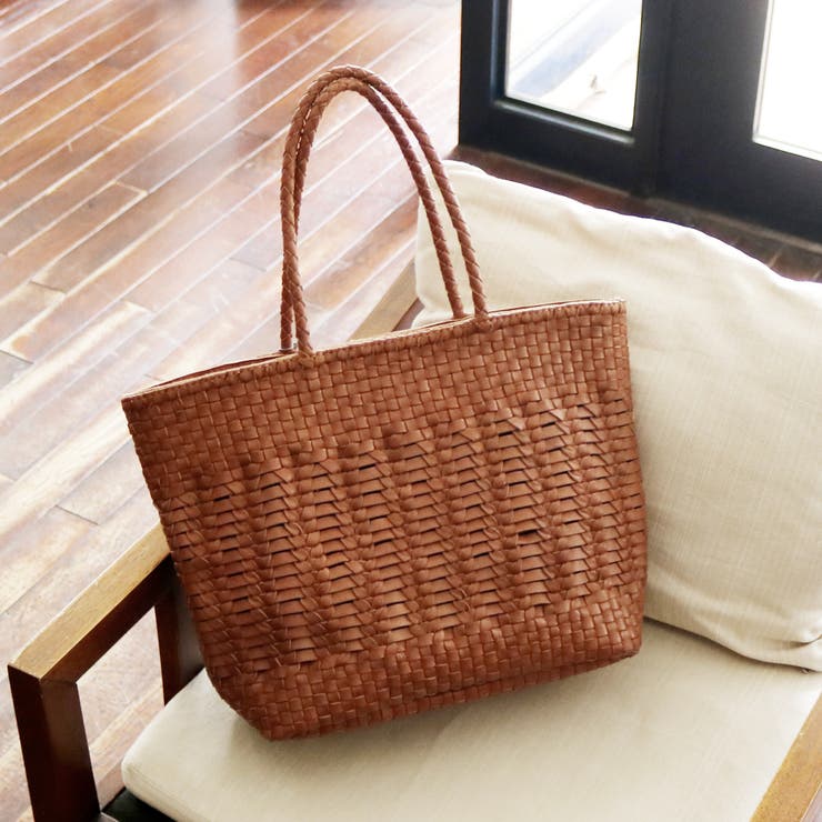 ペルケ perche / 牛革メッシュ編みトートL | UNBILLION | 詳細画像1 