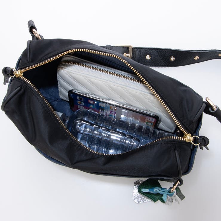 ペルケ perche / 牛革×ナイロンチェンジベルトキーチャームショルダー | UNBILLION | 詳細画像28 