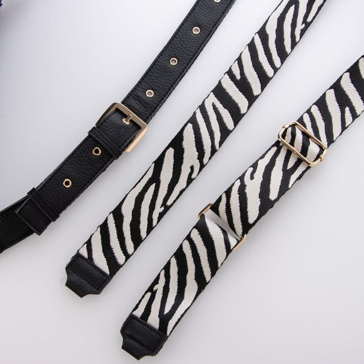 ペルケ perche / 牛革×ナイロンチェンジベルトキーチャームショルダー | UNBILLION | 詳細画像29 