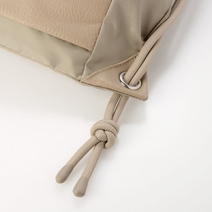 ペルケ perche / ナイロン×牛革ドローコード2wayナップサック | UNBILLION | 詳細画像15 