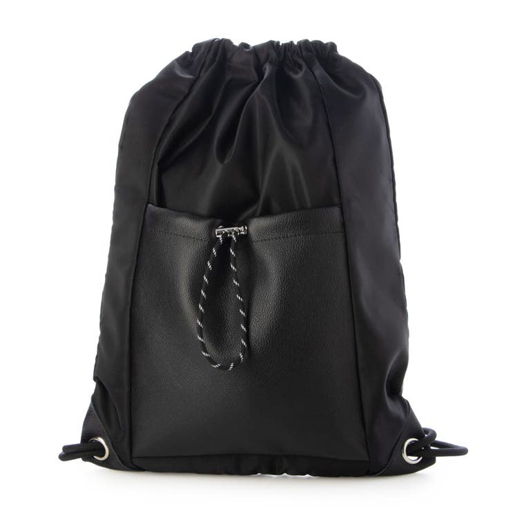 ペルケ perche / ナイロン×牛革ドローコード2wayナップサック | UNBILLION | 詳細画像17 