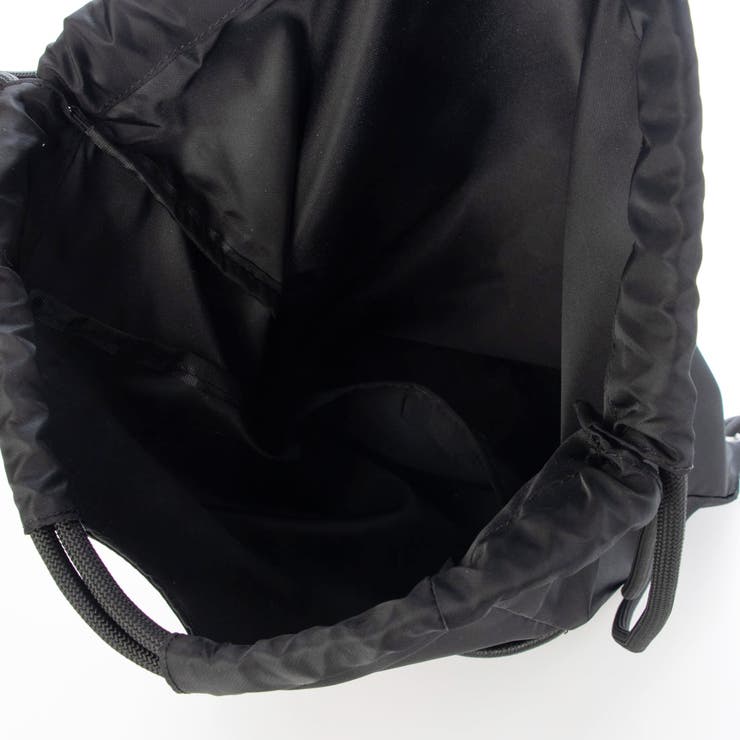 ペルケ perche / ナイロン×牛革ドローコード2wayナップサック | UNBILLION | 詳細画像20 