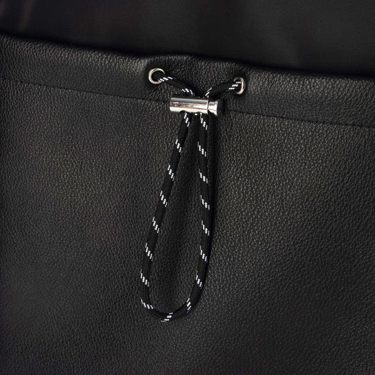 ペルケ perche / ナイロン×牛革ドローコード2wayナップサック | UNBILLION | 詳細画像21 