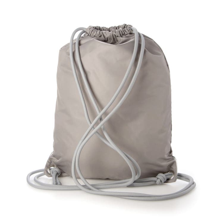 ペルケ perche / ナイロン×牛革ドローコード2wayナップサック | UNBILLION | 詳細画像3 