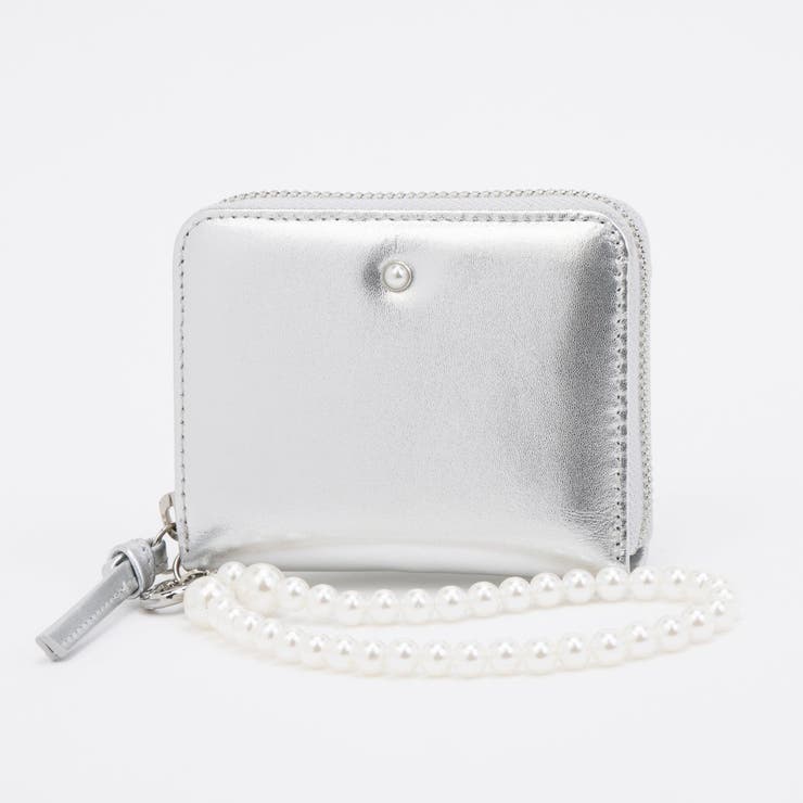 ペルケ perche / パール調ストラップ・ジャバラカードウォレット | UNBILLION | 詳細画像2 