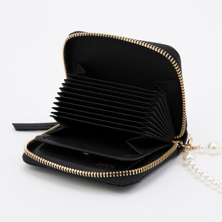 ペルケ perche / パール調ストラップ・ジャバラカードウォレット | UNBILLION | 詳細画像19 