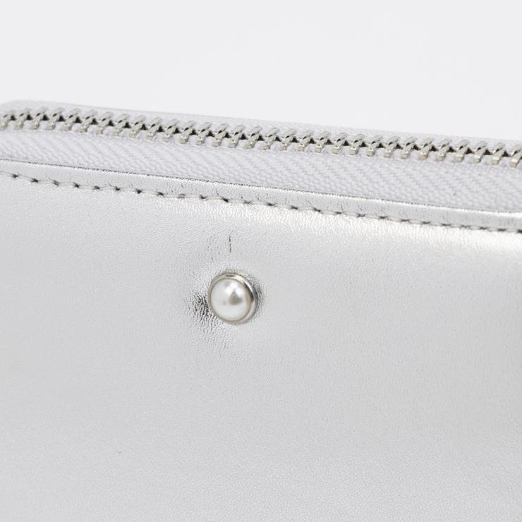 ペルケ perche / パール調ストラップ・ジャバラカードウォレット | UNBILLION | 詳細画像6 