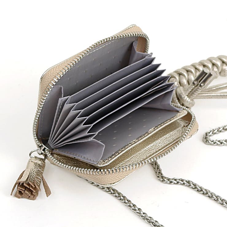 ペルケ perche / マルチスタッズジャバラチャームウォレットショルダー | UNBILLION | 詳細画像15 