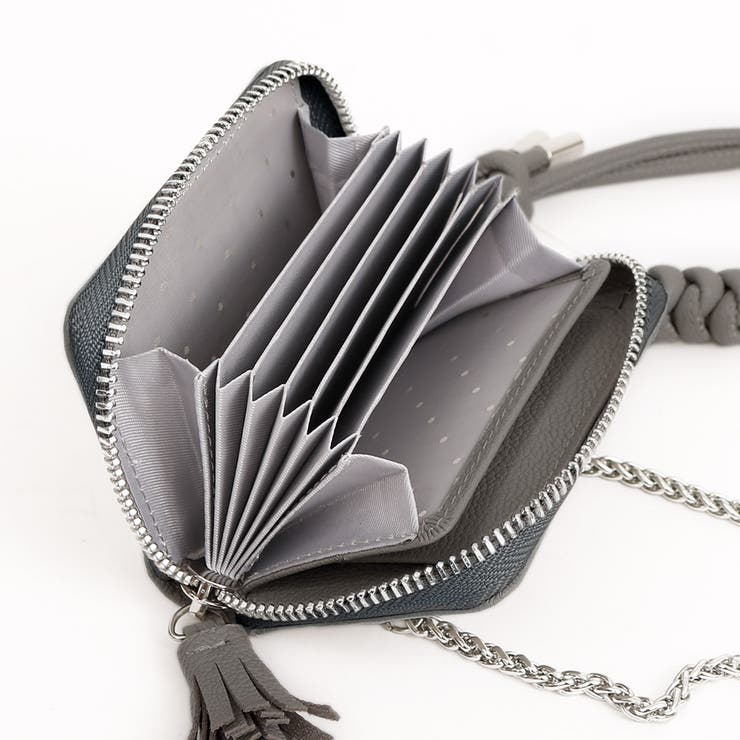 ペルケ perche / マルチスタッズジャバラチャームウォレットショルダー | UNBILLION | 詳細画像18 