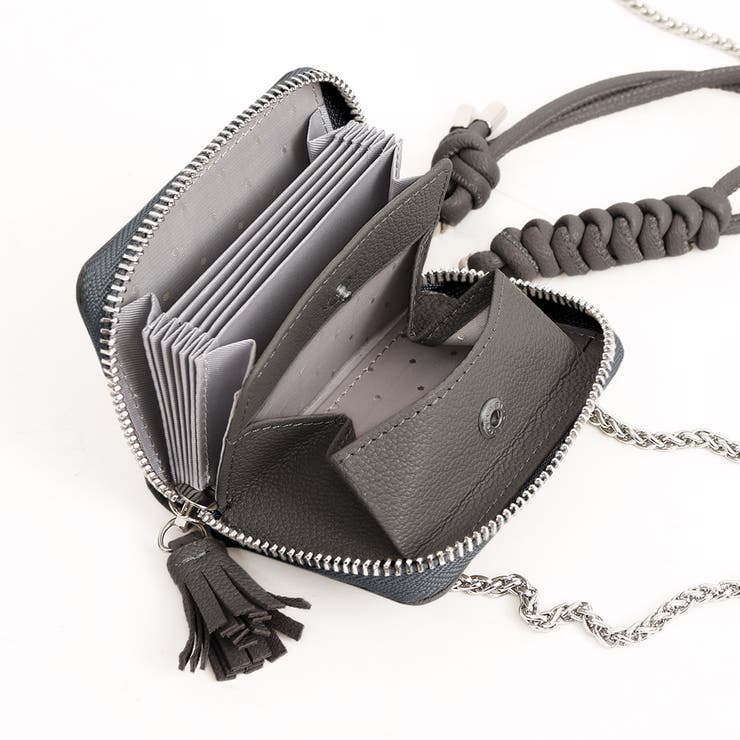 ペルケ perche / マルチスタッズジャバラチャームウォレットショルダー | UNBILLION | 詳細画像19 