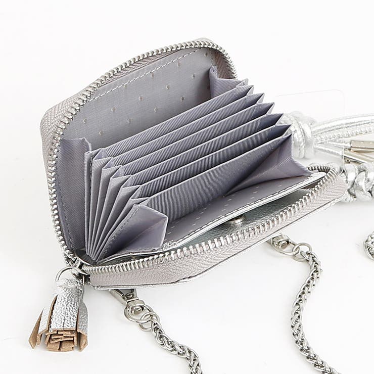 ペルケ perche / マルチスタッズジャバラチャームウォレットショルダー | UNBILLION | 詳細画像21 