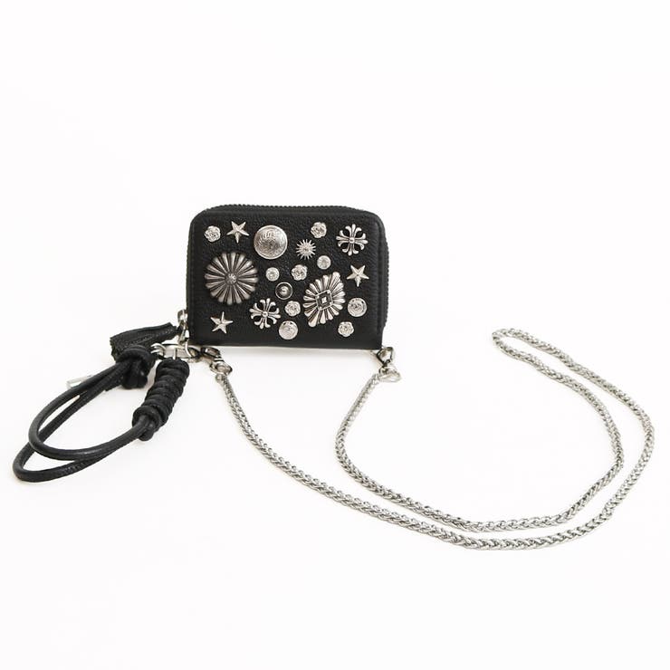 ペルケ perche / マルチスタッズジャバラチャームウォレットショルダー | UNBILLION | 詳細画像4 