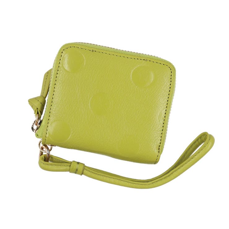 ペルケ perche / ドット型押しパームフィットストラップウォレット | UNBILLION | 詳細画像1 