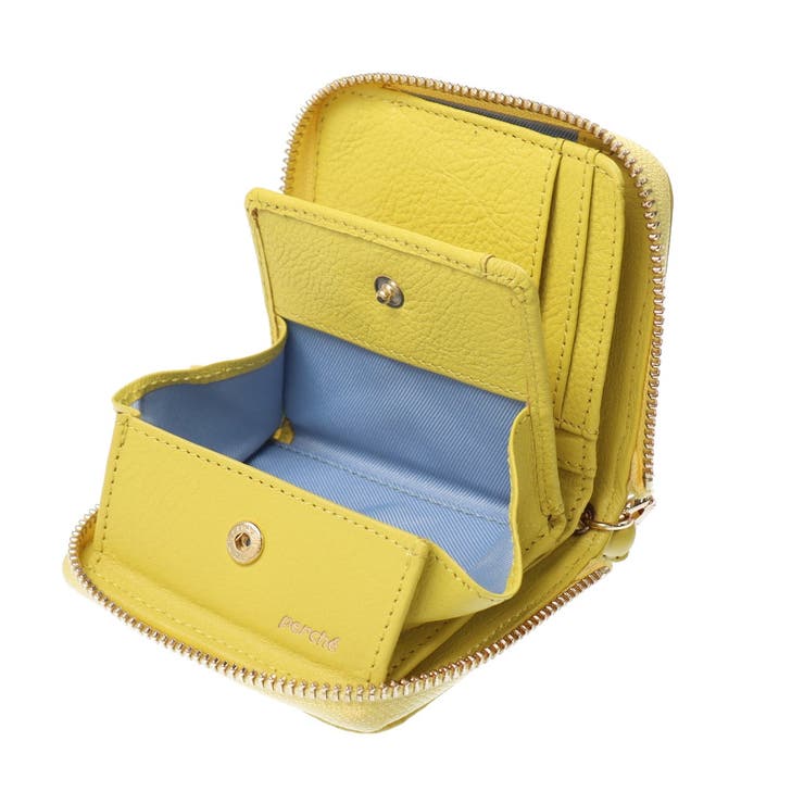 ペルケ perche / ドット型押しパームフィットストラップウォレット | UNBILLION | 詳細画像17 