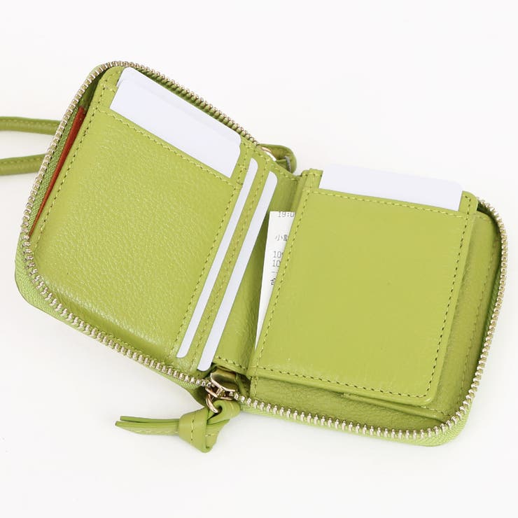 ペルケ perche / ドット型押しパームフィットストラップウォレット | UNBILLION | 詳細画像3 