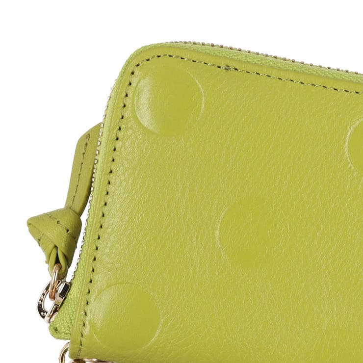 ペルケ perche / ドット型押しパームフィットストラップウォレット | UNBILLION | 詳細画像7 