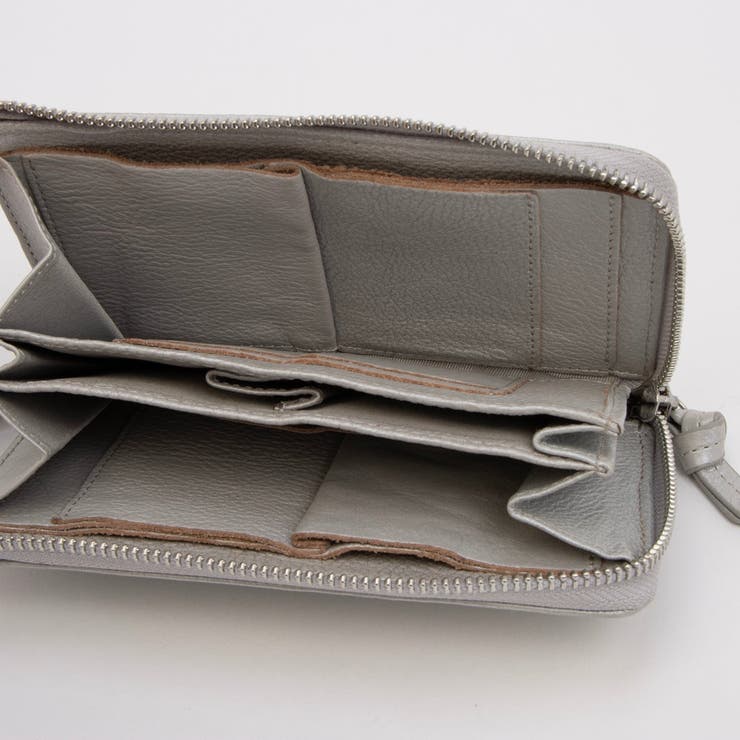 ペルケ perche / ドット型押しL字ロングストラップウォレット | UNBILLION | 詳細画像10 