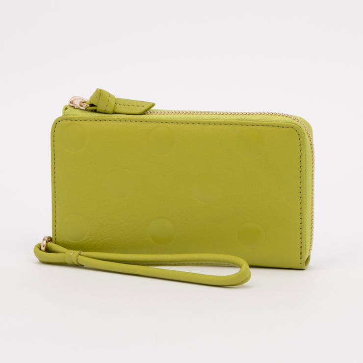 ペルケ perche / ドット型押しL字ロングストラップウォレット | UNBILLION | 詳細画像15 