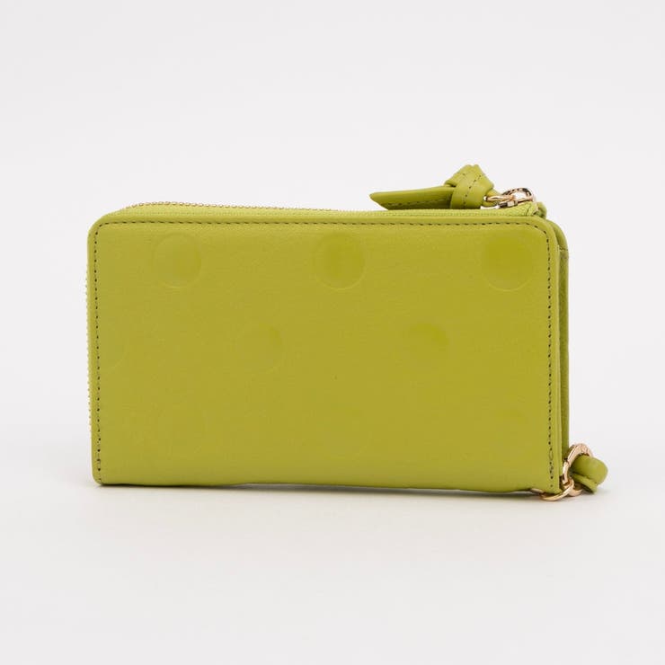 ペルケ perche / ドット型押しL字ロングストラップウォレット | UNBILLION | 詳細画像16 