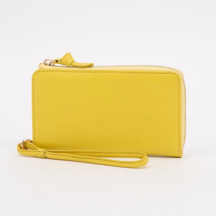 ペルケ perche / ドット型押しL字ロングストラップウォレット | UNBILLION | 詳細画像19 