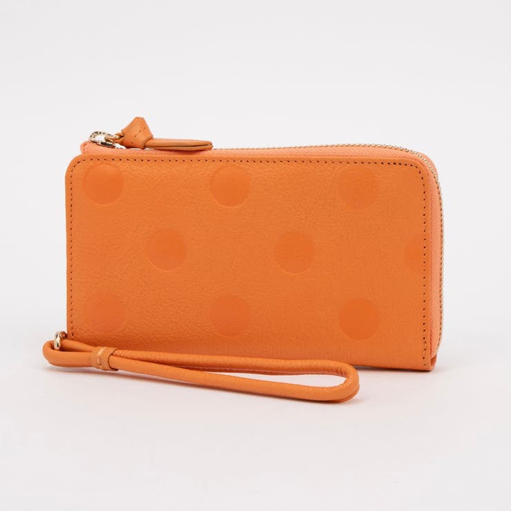 ペルケ perche / ドット型押しL字ロングストラップウォレット | UNBILLION | 詳細画像23 