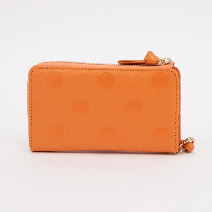 ペルケ perche / ドット型押しL字ロングストラップウォレット | UNBILLION | 詳細画像24 