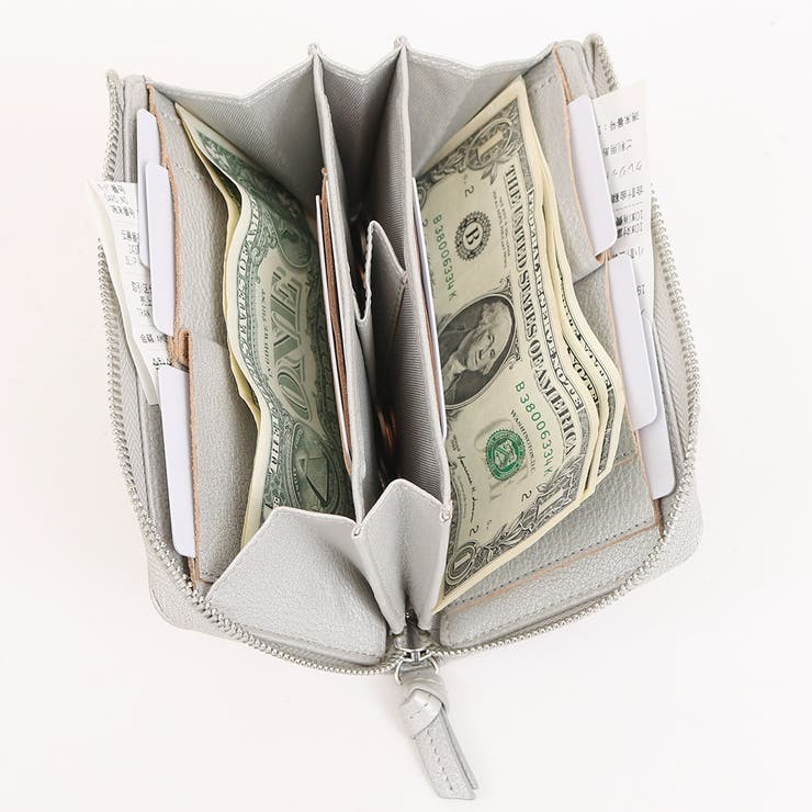 ペルケ perche / ドット型押しL字ロングストラップウォレット | UNBILLION | 詳細画像7 