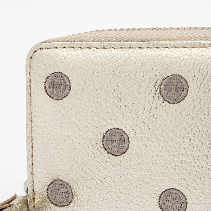 ペルケ perche / ドット刺繍ジャバラチャームウォレットショルダー | UNBILLION | 詳細画像8 