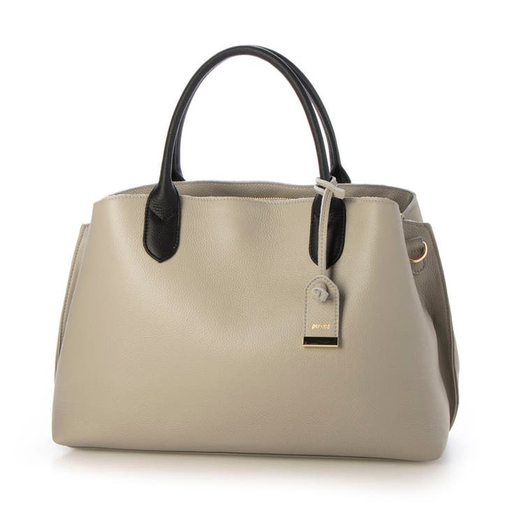 ライトグレー | ペルケ/ WEB直営限定・牛革ユーティリティA4・2wayトートバッグ | UNBILLION